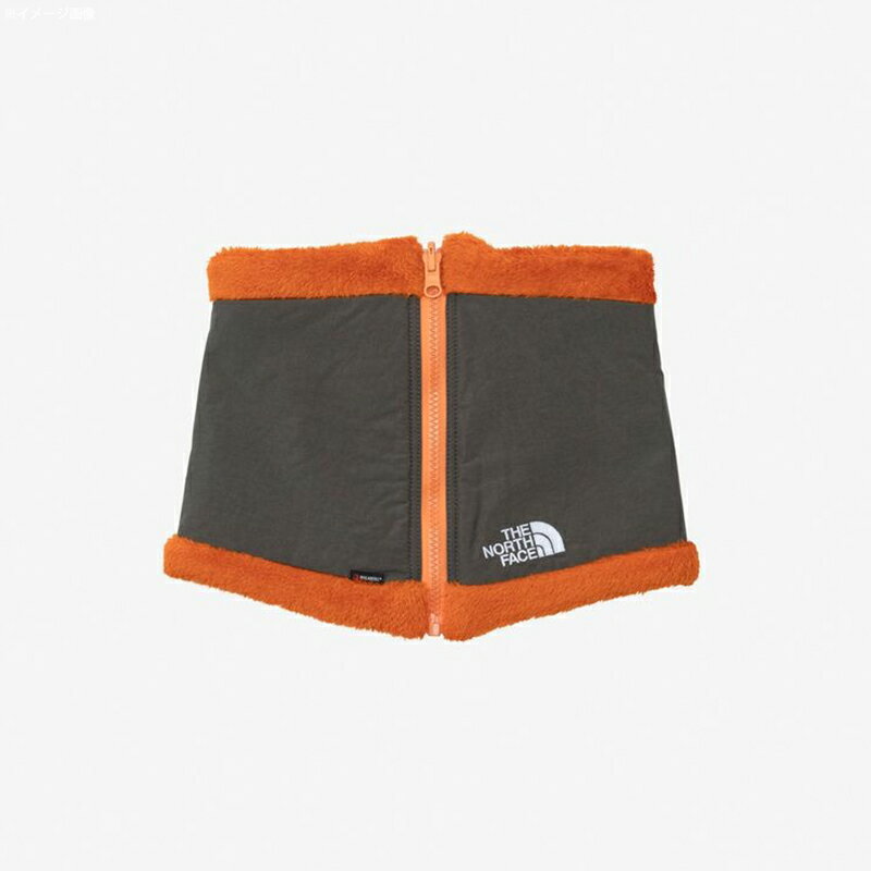 THE NORTH FACE(ザ・ノース・フェイス) リバーシブルネックゲイタージップ FREE ニュートープグリーン×ヤムオレンジ(NY) NN72510
