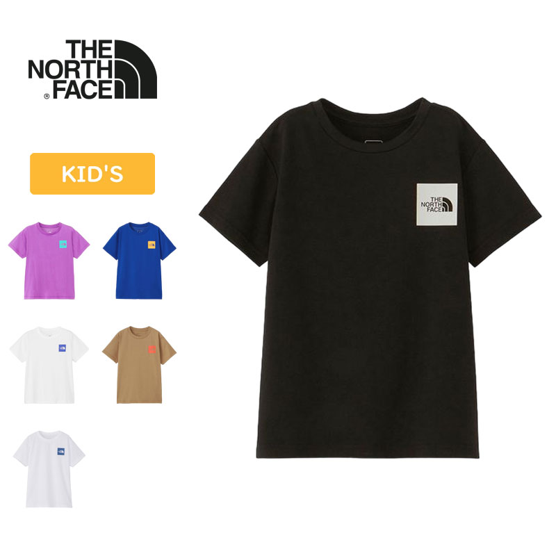 THE NORTH FACE(ザ・ノース・フェイス) ショートスリーブ スモール スクエア ロゴ ティー キッズ NTJ32358 全6色 全6サイズ