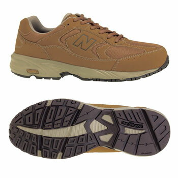 new balance(ニューバランス）JOG　TRAINING　男性用 4E／25．5cm LB（ライトブラウン）