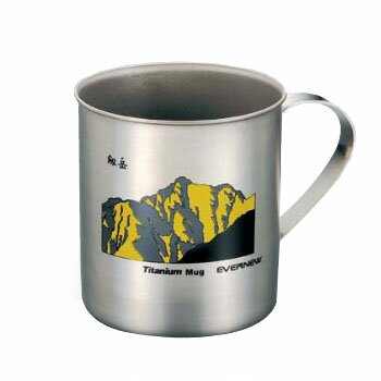 チタンマグカップ　400　剣岳 380ml