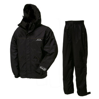 【値下げ商品】【オススメ品】バウオ(BAWO) BW－826　バウオテックス　レギュラーレインスーツ 3L ブラック×ブラウン