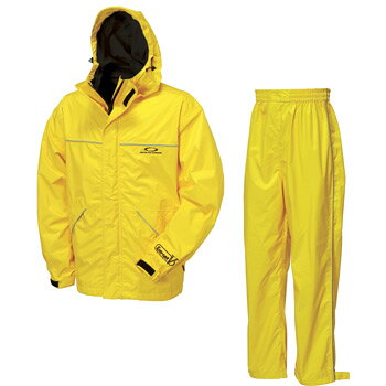 【値下げ商品】【オススメ品】バウオ(BAWO) BW－826　バウオテックス　レギュラーレインスーツ LL イエロー×グレー