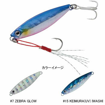 メジャークラフト ジグパラ マイクロ 3g #7 ZEBRA GLOW JPM-3【あす楽対応】