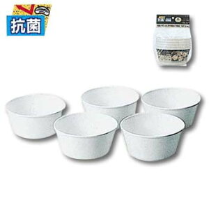 キャプテンスタッグ(CAPTAIN STAG) 抗菌PCドンブリ600ml5枚組 M-9513