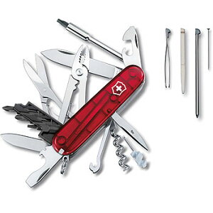 VICTORINOX(ビクトリノックス) 【国内正規品】 サイバーツール レッド(スケルトン) 17725T通販格安セール情報 楽天 通販