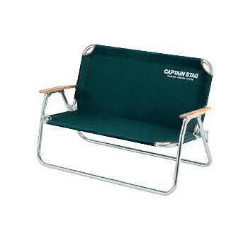 キャプテンスタッグ(CAPTAIN STAG) CS アルミ背付ベンチ 鹿ベンチ グリーン M-3882 大型便通販格安セール情報 楽天 通販