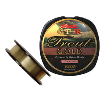 サンヨーナイロン GT-R Trout GOLD 100m 3.5LB シャンパンゴールド (ドンピン) 1196035 サンヨーナイロン GT-R Trout GOLD 100m 3.5LB シャンパンゴールド (ドンピン) 1196035