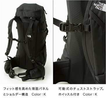 THE NORTH FACE(ザ・ノースフェイス) TELLUS 35(テルス35) 38L/L K(ブラック) NM61810