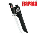 Rapala(ラパラ) フィレナイフ ソフトグリップ シース&シャープナー付 刃10cm 4インチ BP704SH1