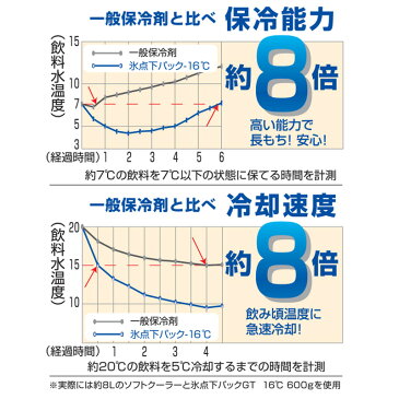 ロゴス(LOGOS) 氷点下パックGT-16度 ソフト/550g 81660603