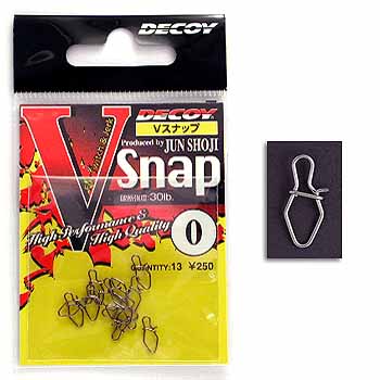 カツイチ(KATSUICHI) DECOY Vスナップ #0 ブロンズ