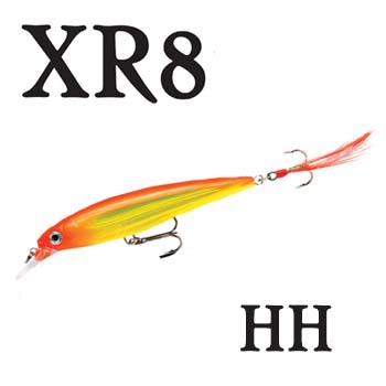 Rapala(ѥ)XR8X-RAP8cmHH(ۥåȥإå)XR8