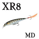 Rapala(ラパラ) XR8 X-RAP 8cm MD(マドラー) XR8