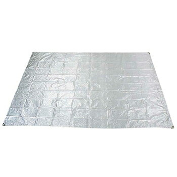 キャプテンスタッグ(CAPTAIN STAG) UVカットシルバーレジャーシート〈6畳用〉ピン6本付 M-3205