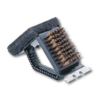 キャプテンスタッグ(CAPTAIN STAG) レスト鉄板焼器・アミ用ブラシ トライアングル M-7634のサムネイル