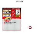 カツイチ(KATSUICHI) スプリットリングR #1 Blood Red