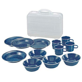 キャプテンスタッグ(CAPTAIN STAG) ウエスト ホーロー食器セット(キャリングケース付) M-1078通販格安セール情報 楽天 通販