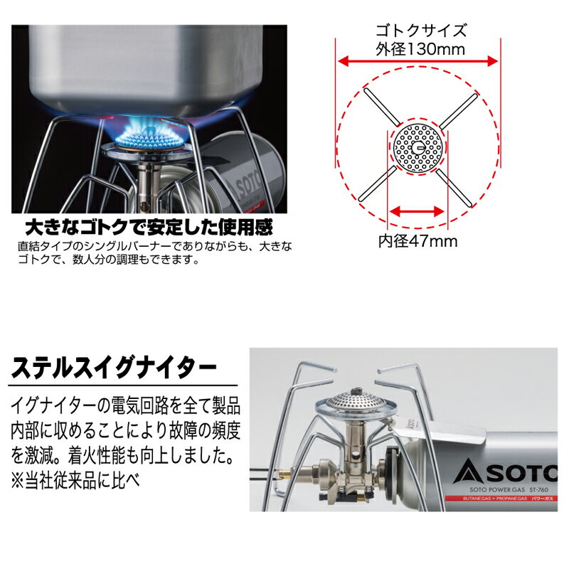 SOTO レギュレーターストーブ ST-310