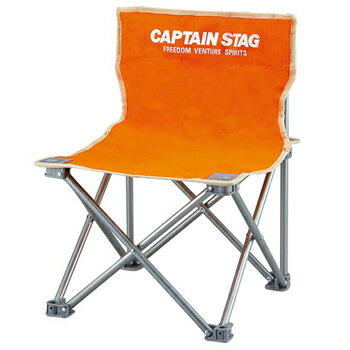 キャプテンスタッグ(CAPTAIN STAG) パレット コンパクトチェアミニ チェアー/椅子/キャンプ/レジャー用 オレンジ M-3918