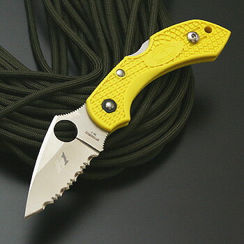 Spyderco(スパイダルコ) ドラゴンフライ2 ソルト 波刃 刃長(57mm) YL(イエロー) C28SYL2通販格安セール情報 楽天 通販