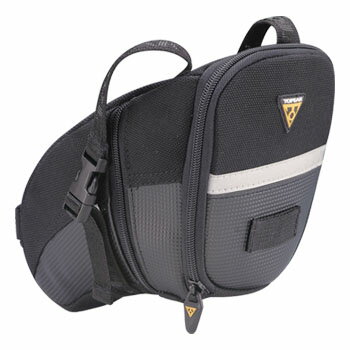 TOPEAK(トピーク) エアロ ウェッジ パック ストラップマウント 自転車/サイクルサドルバッグ L ブラック BAG21903