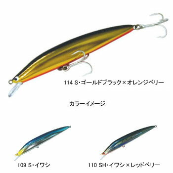 タックルハウス(TACKLE HOUSE) K2F122 122mm 110 SH イワシ×レッドベリー