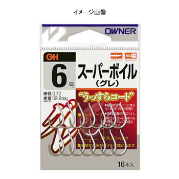 【12/5迄 最大2,000円OFF】 オーナー針 OHスーパーボイル(グレ) 7号 13183