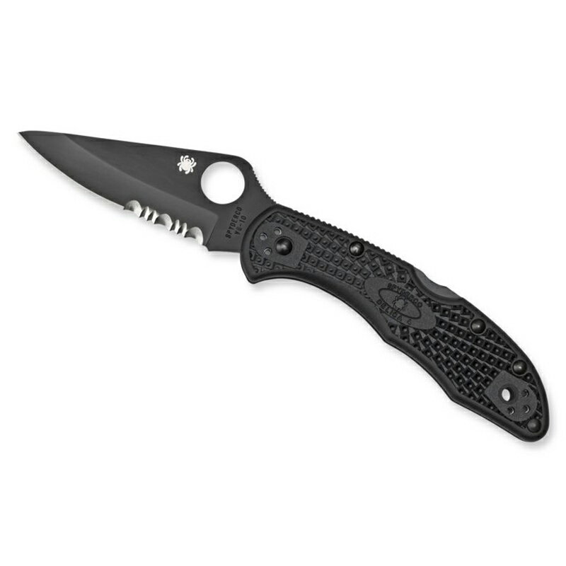 Spyderco(スパイダルコ) Spyderco スパイダルコ デリカ 4 チタンコーティング (半波刃) チタンコーティング