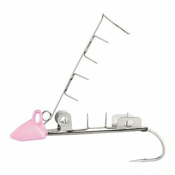 仕様／規格●サイズ：6号●カラー:02T(グローピンク)サイズ6号カラー02T(グローピンク)メーカー品番754561商品説明●ディープ攻めを効率化。沖堤防などで重宝。フロートリグにも最適。太刀魚ゲッター追加サイズ2／6／8号および新色。ここがおススメ！！キビナゴ専用なので、フックサイズは現行品と同じ。ヘッドサイズのみ変更した重量バリエーション。関西ローカルの地名を入れた追加色。キビナゴとの色コーディネイトが可能。●ワイヤーいらずのカンタン設計！瞬間取り付けを実現。エサとルアーの要素をミックスし、「時合い」に特化した太刀魚ゲッター！ワイヤーいらずのカンタン設計！瞬間取り付けを実現。エサとルアーの要素をミックスし、「時合い」に特化した太刀魚ゲッター！ドジョウではなく、キビナゴを取り付けるために開発した太刀魚ゲッター・時短テンヤ。ウキ釣りの餌として一般的に使われているキビナゴを、あえてテンヤと組み合わせることで、今までになかった非常に攻撃的な釣りが可能になります。「夕方から回遊してくる太刀魚を手早く探って釣るのが得意なルアー」と、「夜、居るのに喰いが落ちた太刀魚をじっくり釣るのが得意なエサ」それぞれの特性を生かし、お互いの長所をミックスした新アイテム、それが太刀魚ゲッターです。商品属性●カラー:[ ピンク系 ]関連ワード●釣り具 釣具 つり具 チヌ釣り 海釣りジャンル識別情報：/g1011/g201/g323/m002/※納期表示のご説明はこちら