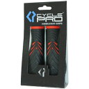 CYCLE PRO(サイクルプロ) MTBグリップ 130mm ブラック×レッド CP-HG1133AD2