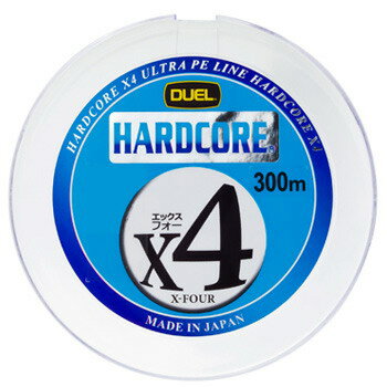 ǥ奨(DUEL)HARDCOREX4(ϡɥåե)300m2.5/35lb10m5H3252