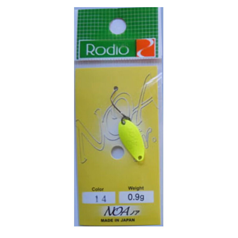 ロデオクラフト NOA(ノア)Jr 0.9g #14 蛍光イエロー
