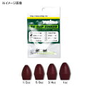 reins(レインズ) TG(タングステン) スリップシンカー カラー 3/4oz レッド