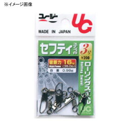 植田漁具株式会社 セフティスナップ付 7号 黒