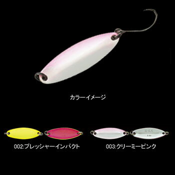 NORIES(ノリーズ) 鱒玄人LD(ロング ディスタンス) 3.7g 002:プレッシャーインパクト 6280