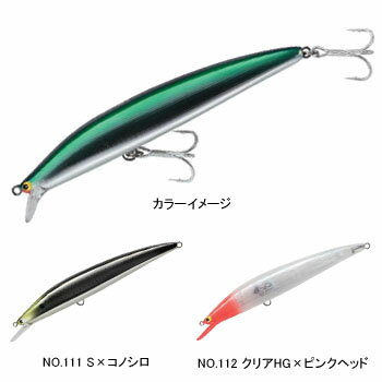 タックルハウス(TACKLE HOUSE) K-TEN セカンドジェネレーション K2F142 T-2 142mm NO.112 クリアHG×ピンクヘッド