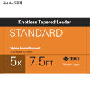 ティムコ(TIEMCO) リーダースタンダード 7.5フィート 7X ステルスグレー