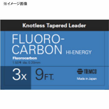 ティムコ(TIEMCO) フロロリーダー ハイエナジー 9フィート 6X クリアー