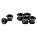 GIZA PRODUCTS(ギザプロダクツ) YCK00100 チェーンリング フィキシング ボルト セット (シングル用) ブラック YCK00100
