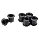 GIZA PRODUCTS(ギザプロダクツ) YCK00200 チェーンリング フィキシング ボルト セット (ダブル用) ブラック YCK00200