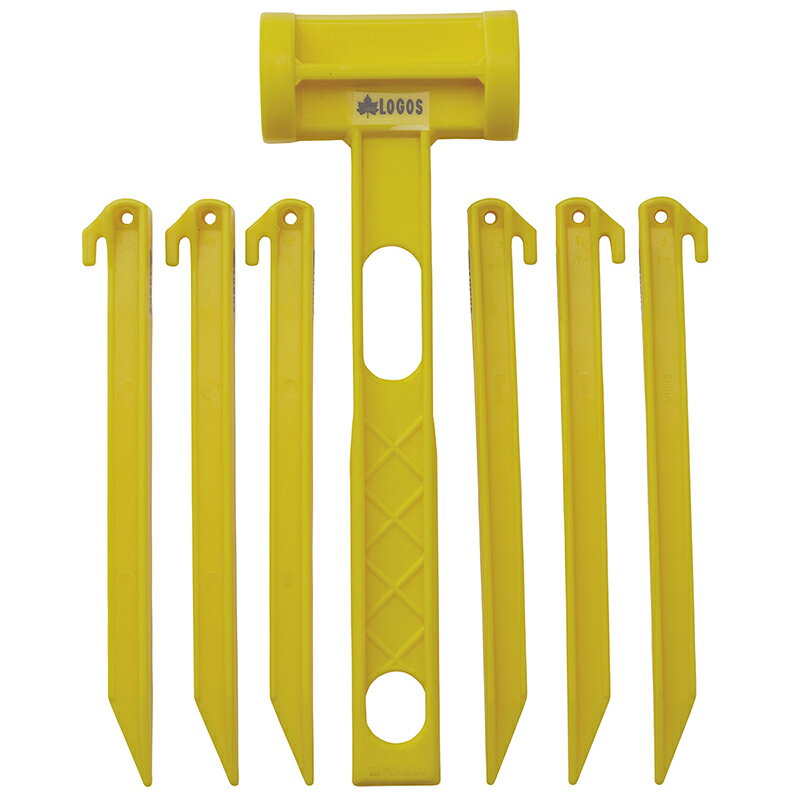 ロゴス(LOGOS) ABSペグ・ハンマーセット 71998501