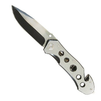 ベルモント(Belmont) ハンター折込ナイフ シルバー MP-197