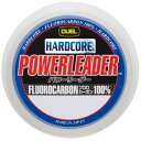 デュエル(DUEL) HARDCORE POWERLEADER FC 50m 12号/40lb ナチュラルクリアー H3343