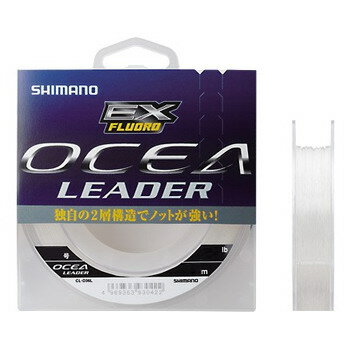 シマノ(SHIMANO) CL-O26L OCEA Leader EX Fluoro(オシア リーダー EX フロロ) 30m 4号 クリア 776846
