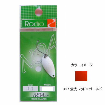 ロデオクラフト NOA(ノア) 2.1g #27 蛍光レッド×ゴールド
