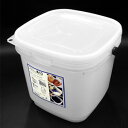 シンワ(SHINWA) コマセバケツ角 約10L ナチュラル(N) 10(4)