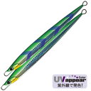 アングラーズリパブリック パームス ジガロJR-300 300g H-615(UVグリーン) JR-300/H-615