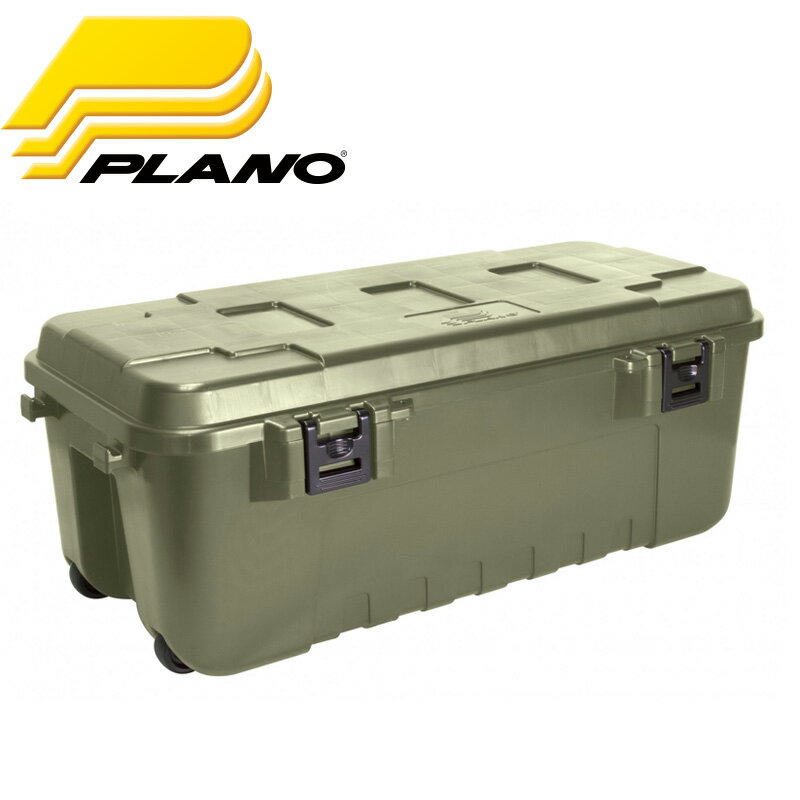 プラノ(PLANO) FIELD TRUNK XXL(フィールドトランク) 簡易防水 100L グリーン 1919-02 大型便