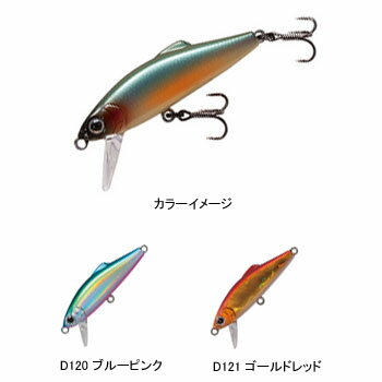 タックルハウス(TACKLE HOUSE) バフェット ドラス BUDR46 46mm D121 ゴールドレッド