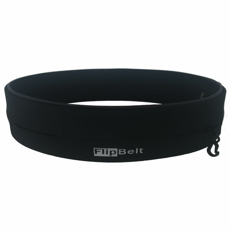 FLIPBELT(フリップベルト) スポーツウエストポーチ ランニングポーチ M JET BLACK